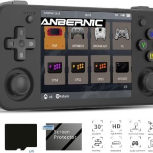 New World Anberni-c RG35XX H Retro Handheld Game Console 3.5 in IPS Screen Built-in 3300mAH Battery