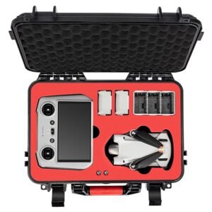 Water Proof Hard Shell Carry Case for DJI Mini 4 Pro Drone /DJI Mini 4 / Dji Mavic MINI 3, 3 PRO