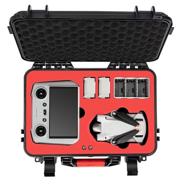 Water Proof Hard Shell Carry Case for DJI Mini 4 Pro Drone /DJI Mini 4 / Dji Mavic MINI 3, 3 PRO